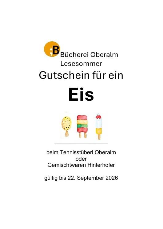 Eisgutschein
